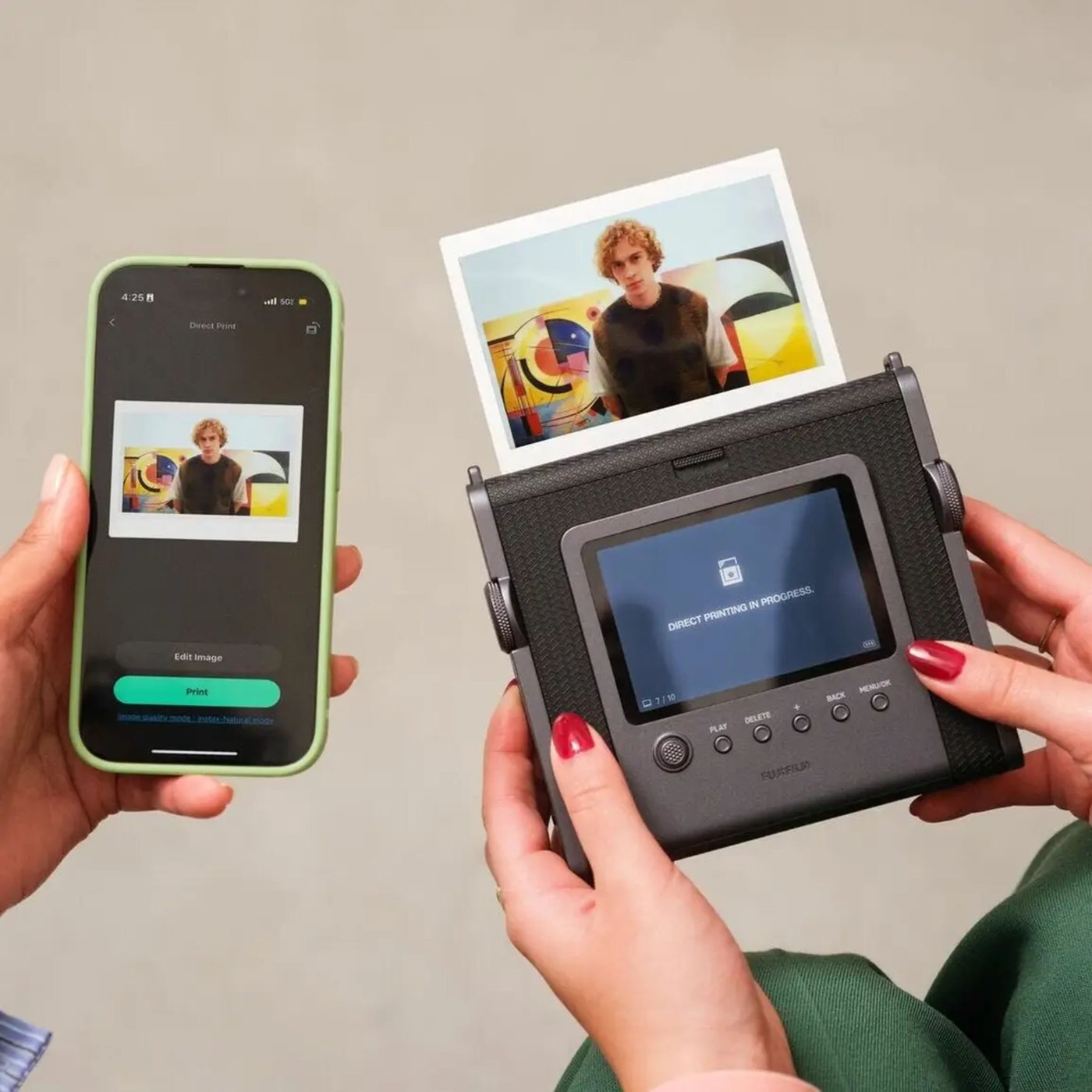 Fujifilm Instax WIDE Evo hybridkamera