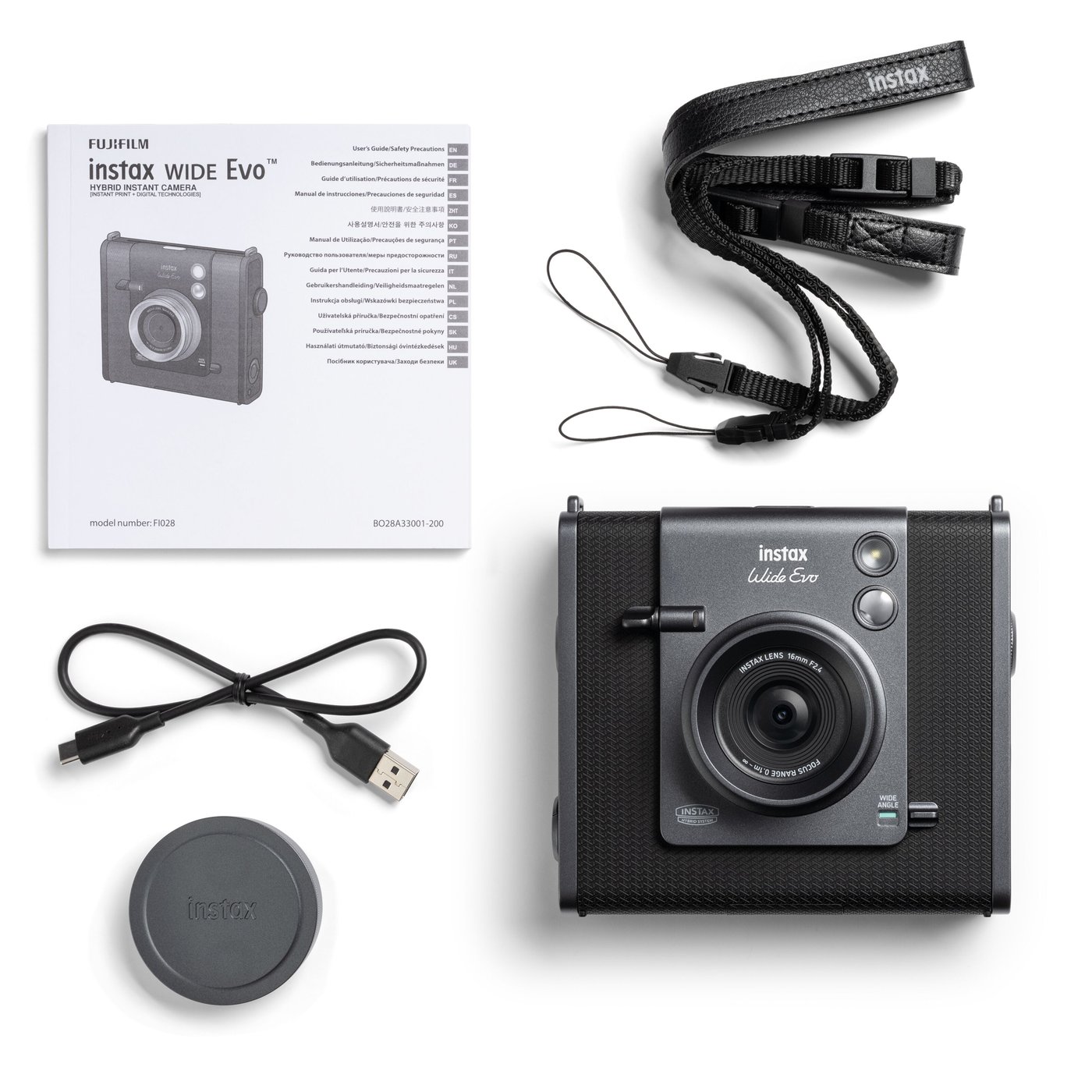 Fujifilm Instax WIDE Evo hybridkamera