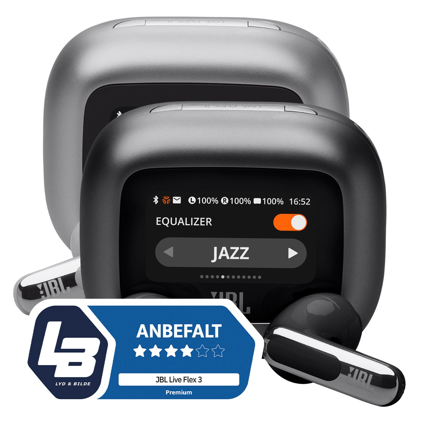 JBL Live Flex 3 Trådløse hodetelefoner Svart