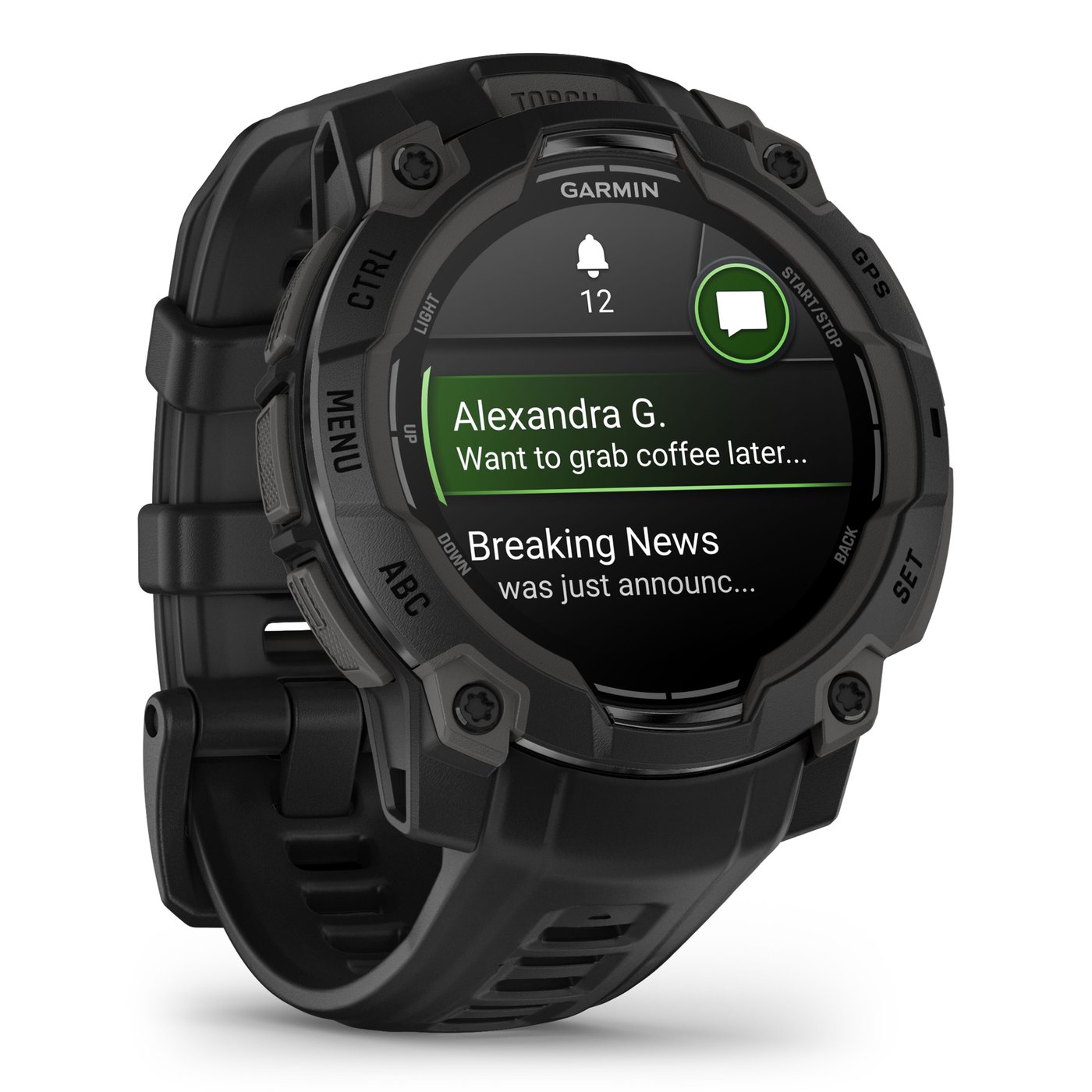 Garmin Instinct 3 AMOLED 45mm Black