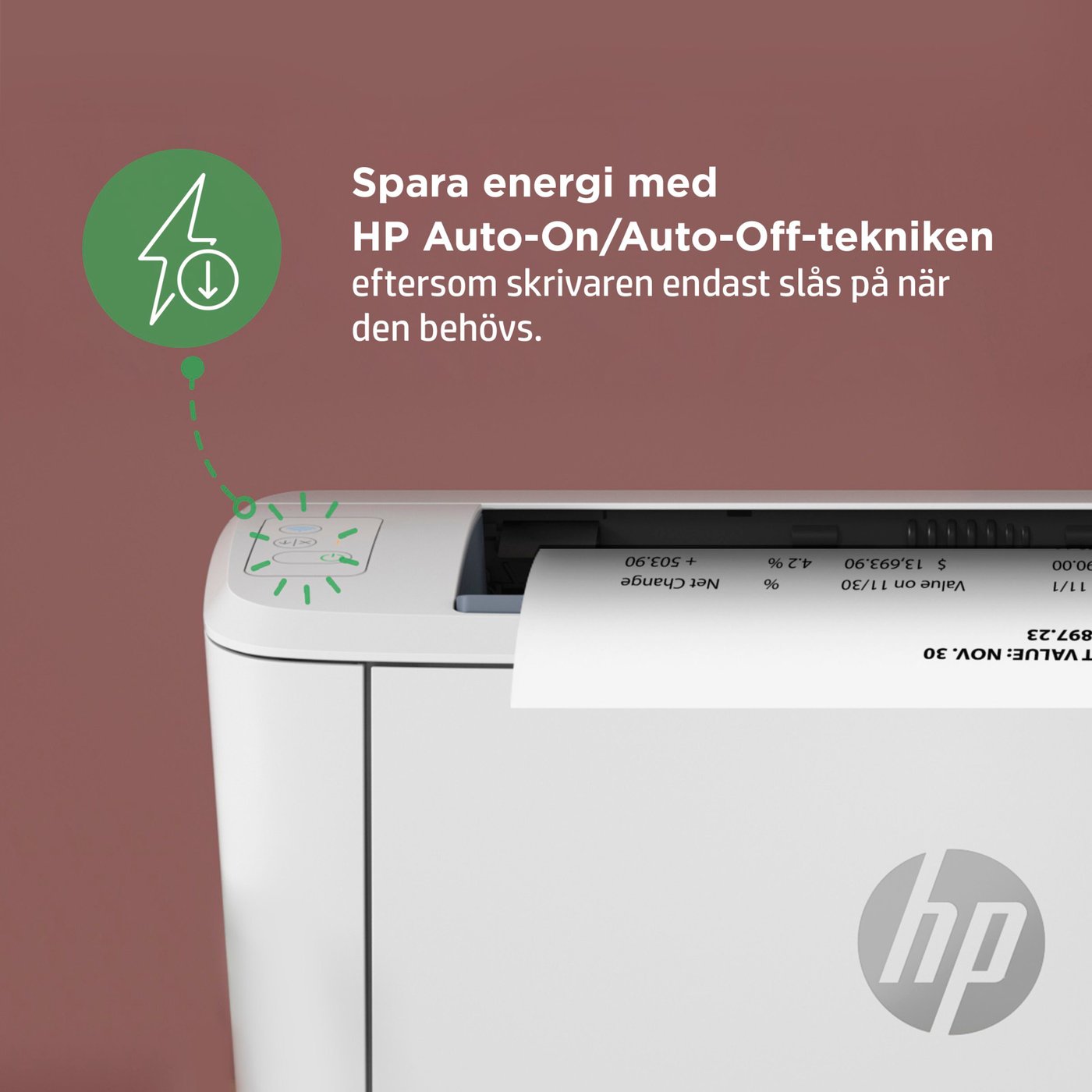 HP LaserJet M110w Laserskrivare