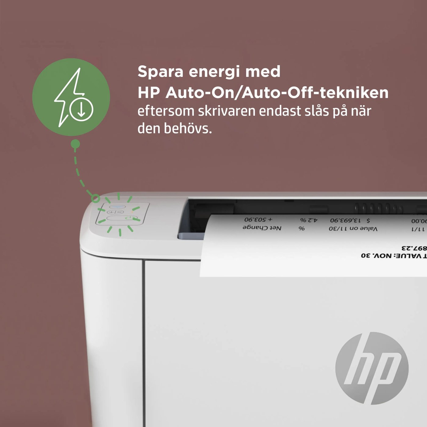 HP LaserJet M110w Laserskrivare