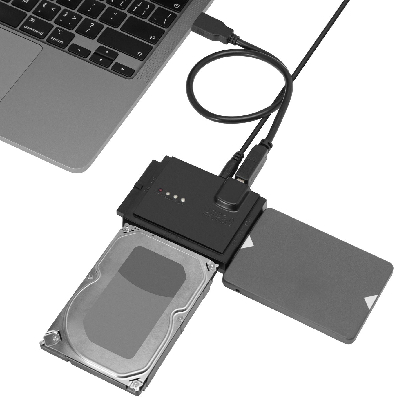 Plexgear Harddiskadapter for USB til IDE/SATA