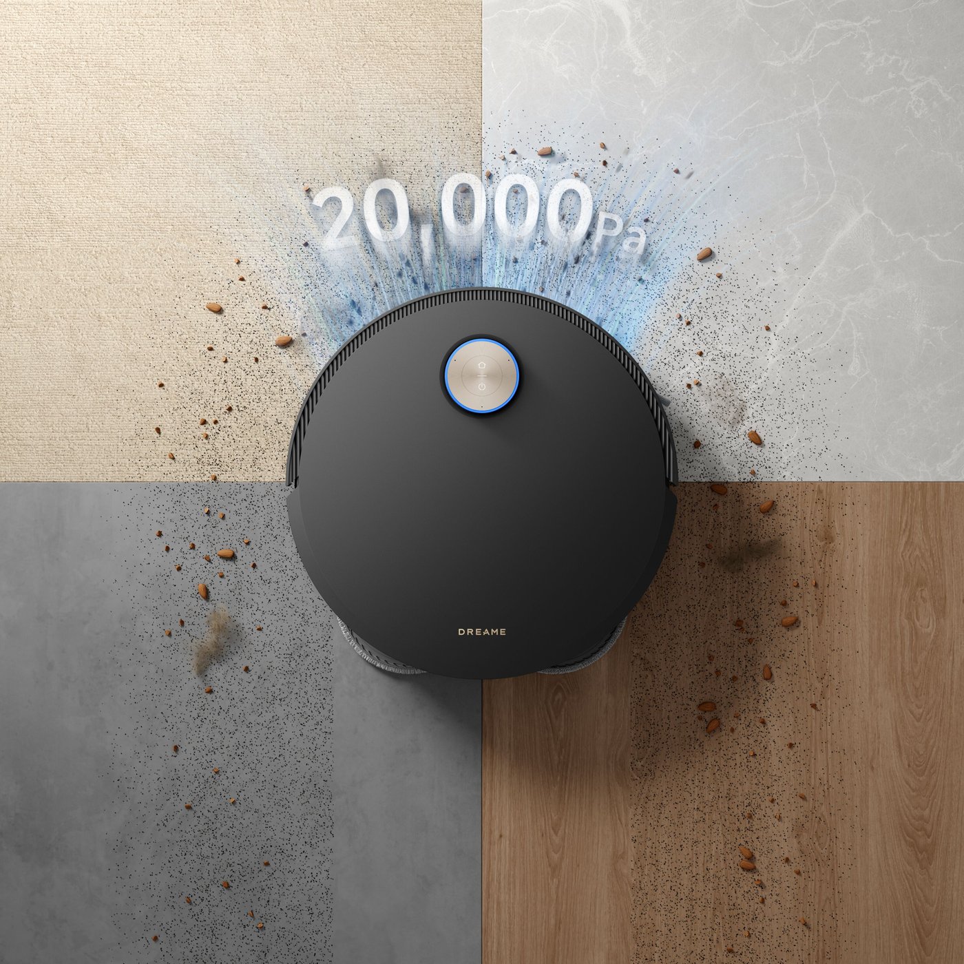 Dreame X50 Ultra Complete Robotstøvsuger Svart