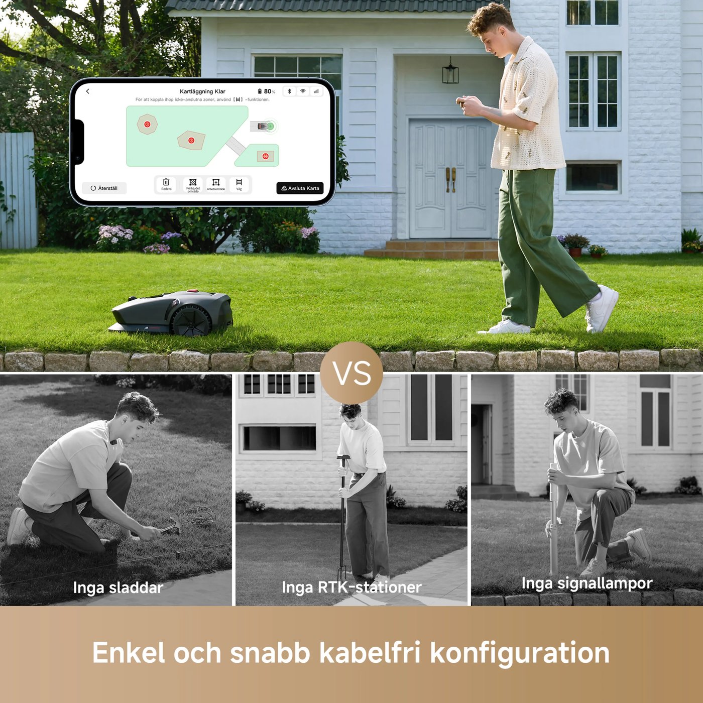 MOVA 600 Robotic Lawn Mower Robotgräsklippare