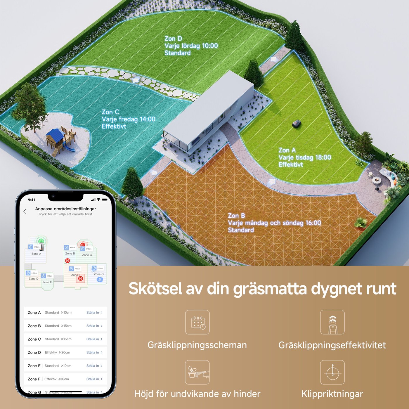 MOVA 600 Robotic Lawn Mower Robotgräsklippare