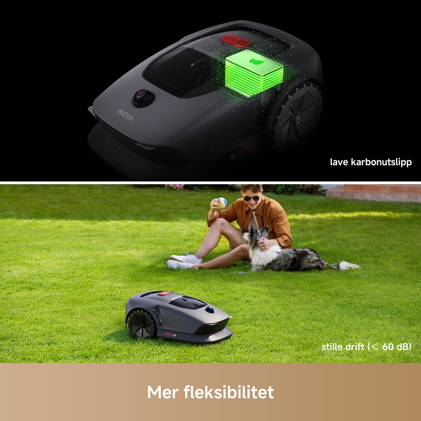MOVA 600 Robotgressklipper