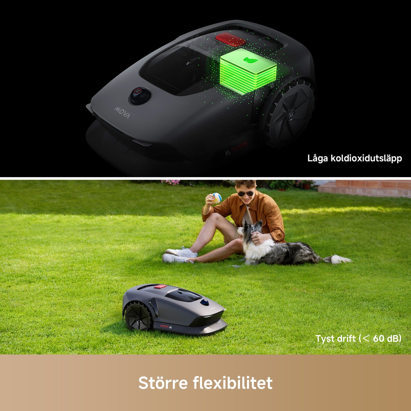 MOVA 600 Robotic Lawn Mower Robotgräsklippare