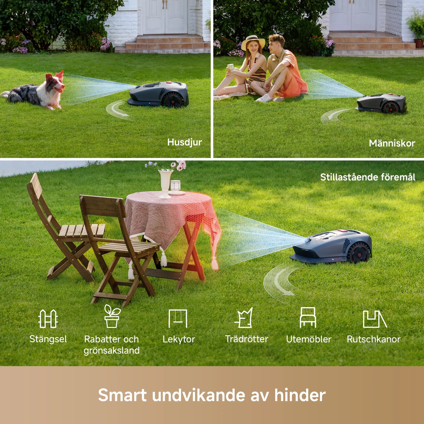 MOVA 1000 Robotic Lawn Mower Robotgräsklippare