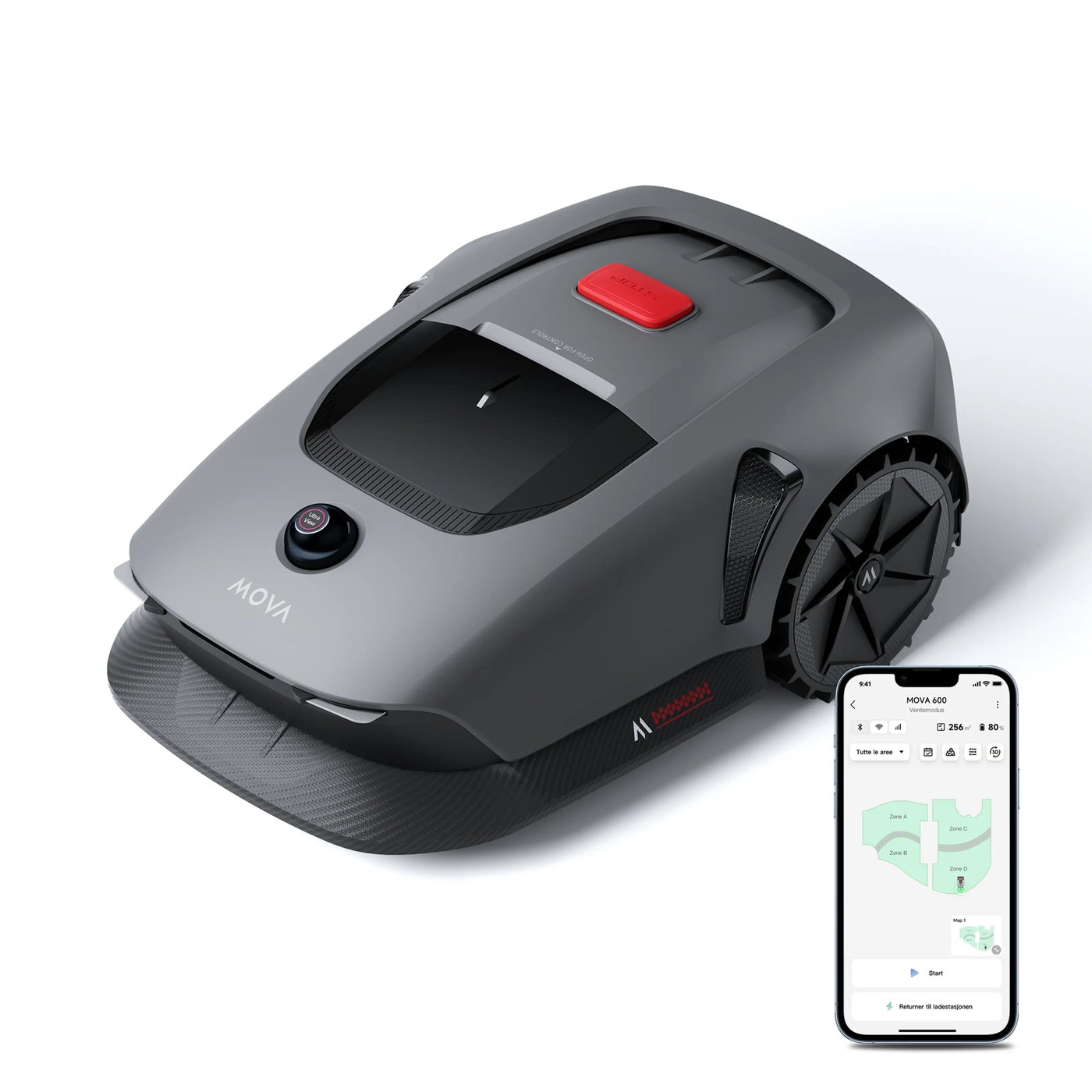 MOVA 600 Robotic Lawn Mower Robotgräsklippare