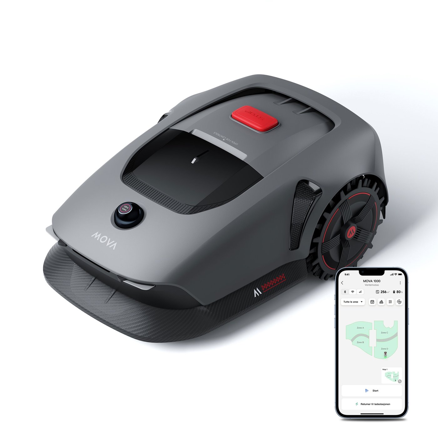 MOVA 1000 Robotic Lawn Mower Robotgräsklippare