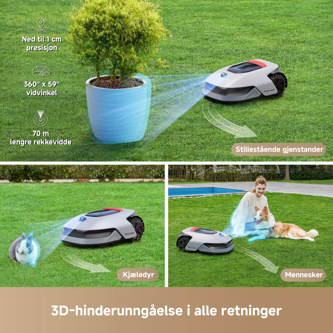 Dreame A1 Pro Robotgressklipper