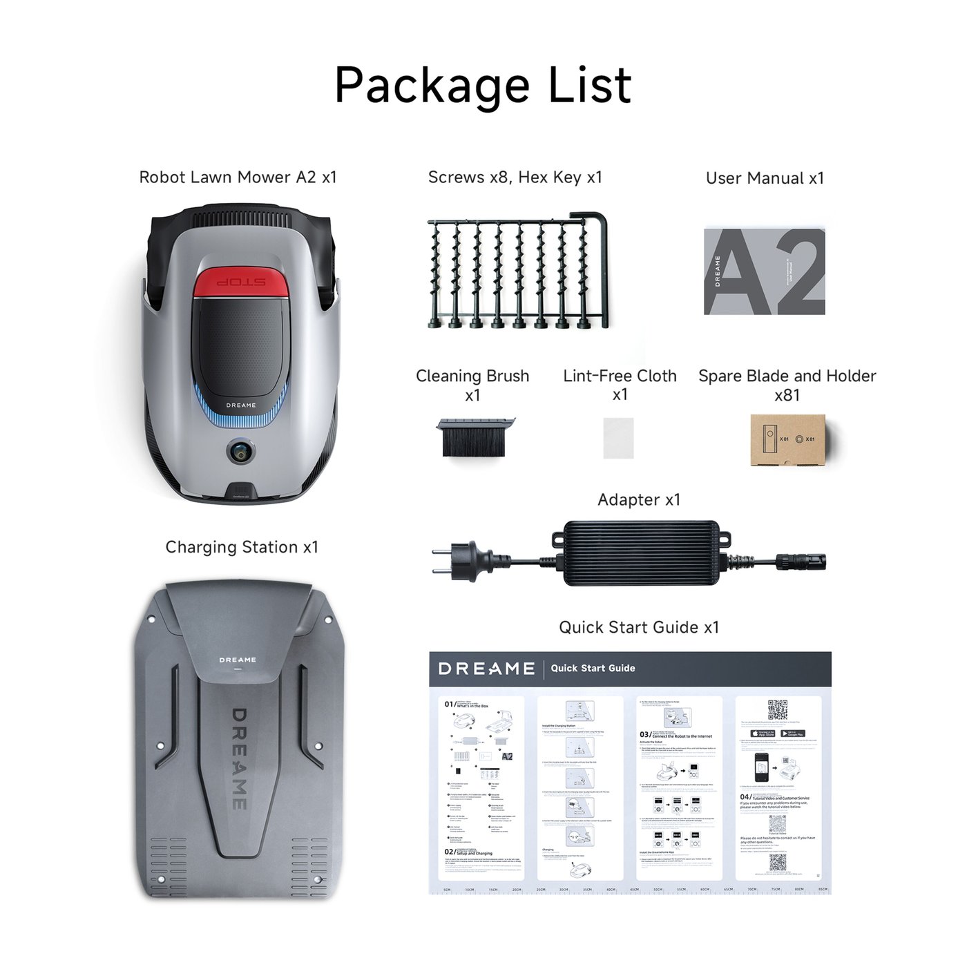 Dreame A2 Robotgressklipper