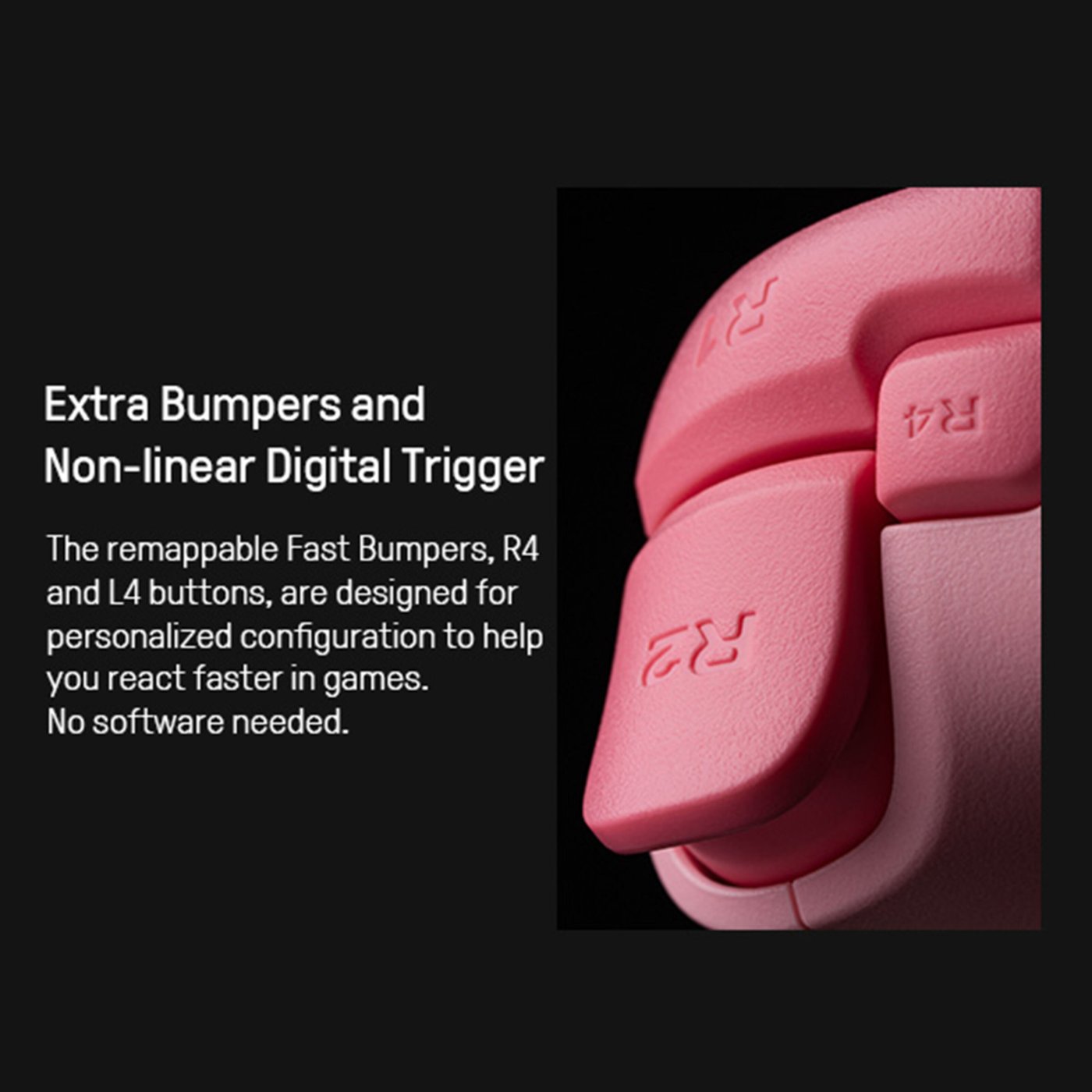 8Bitdo Ultimate 2C Trådløs håndkontroll for Nintendo Switch Rosa