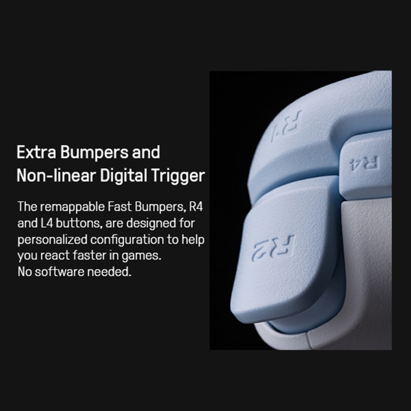 8Bitdo Ultimate 2C Trådlös handkontroll för Nintendo Switch och Switch 2 Blå