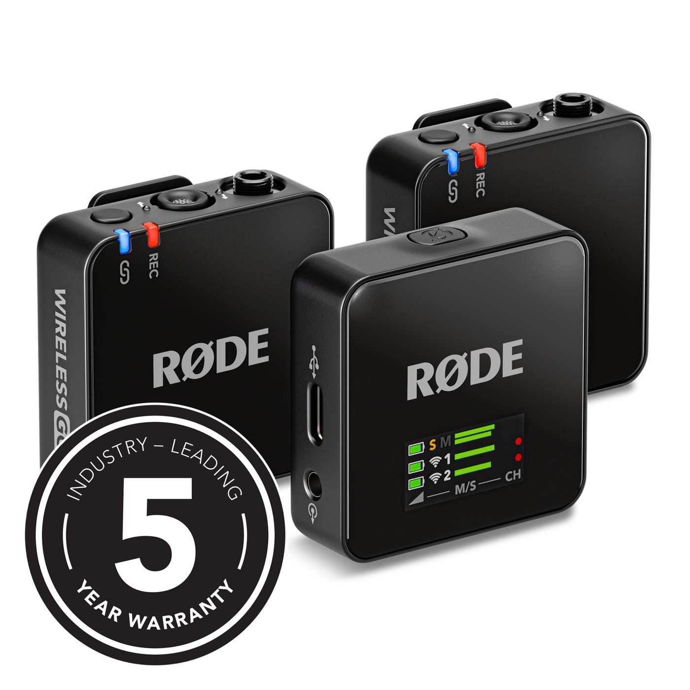 Rode Wireless GO Gen 3 Trådløst mikrofonsystem