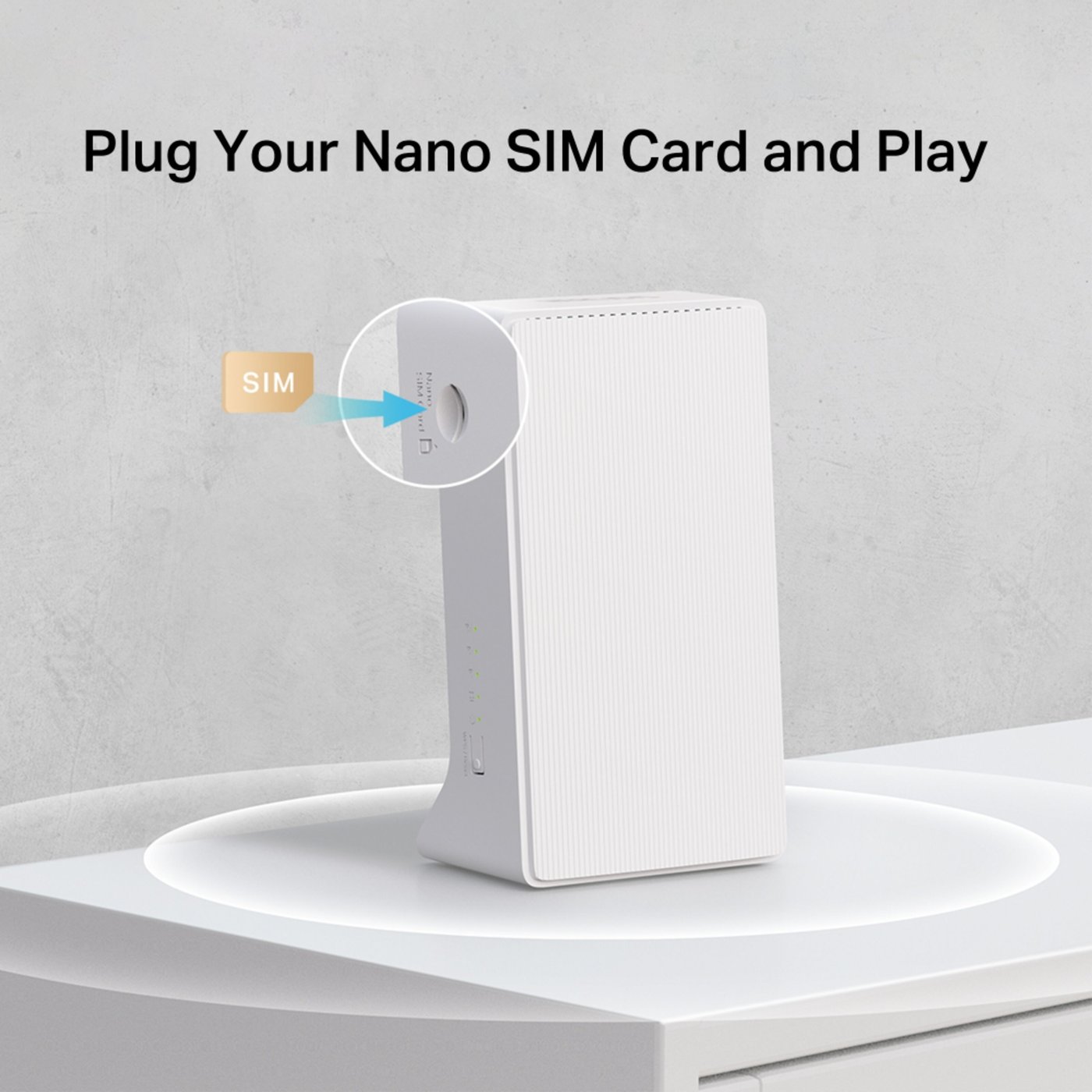 Mercusys MB230-4G AC1200 4G+ LTE-ruter