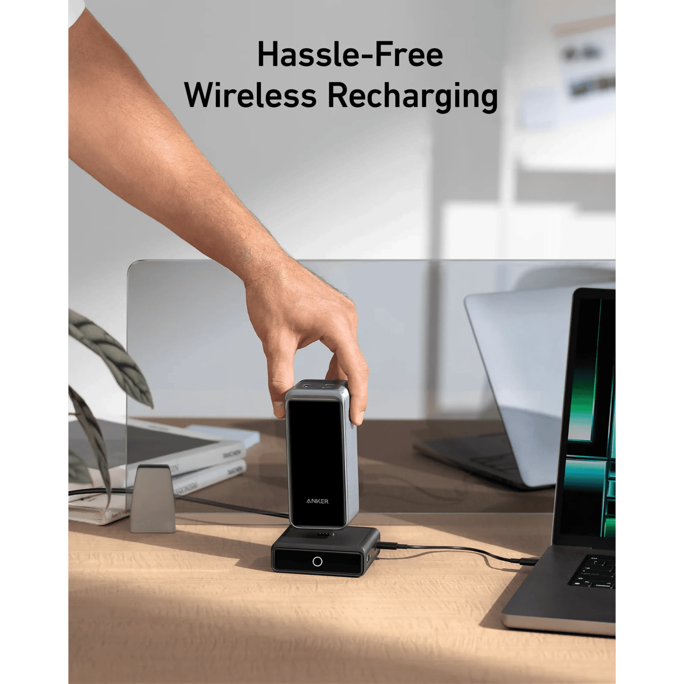 Anker 100W Ladestasjon for Anker Prime Powerbank