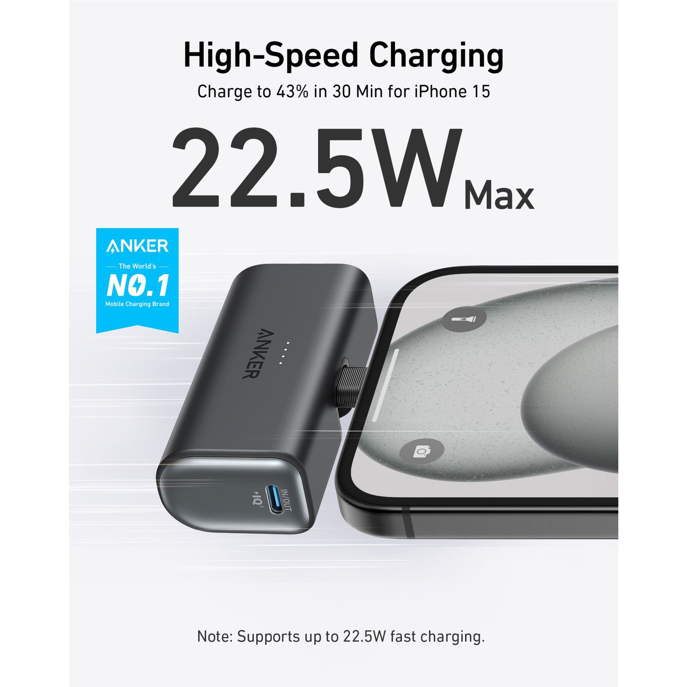 Anker Nano Powerbank 22.5W USB-C