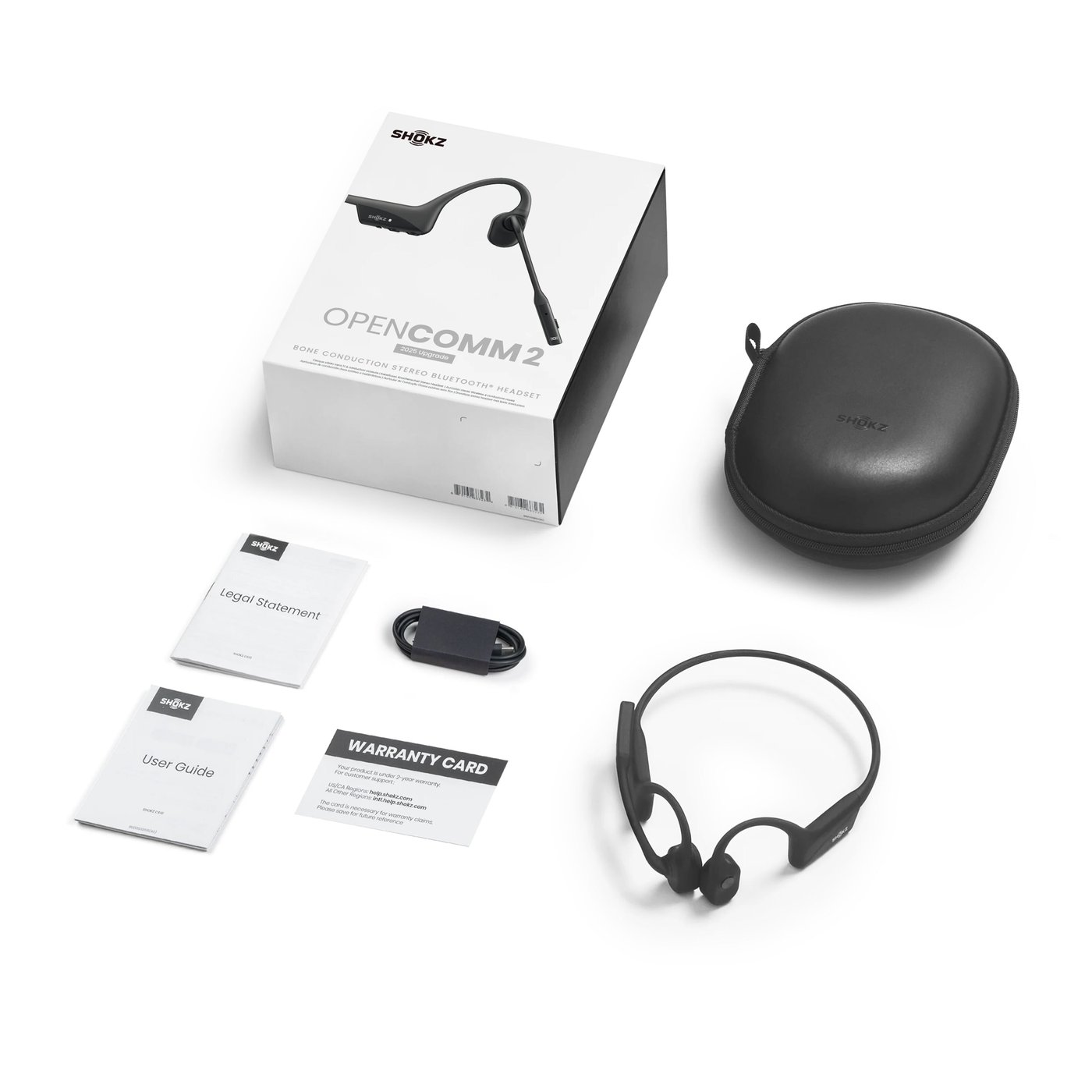 Shokz OpenComm2 Trådlösa hörlurar