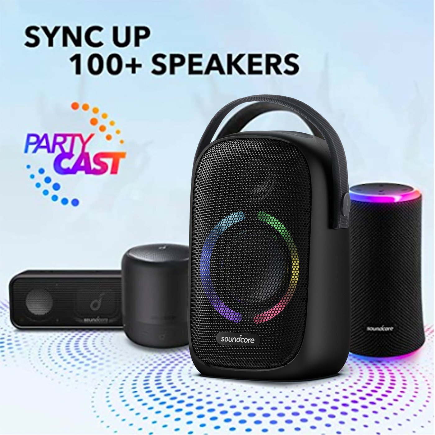 Soundcore Rave Neo Bærbar partyhøyttaler
