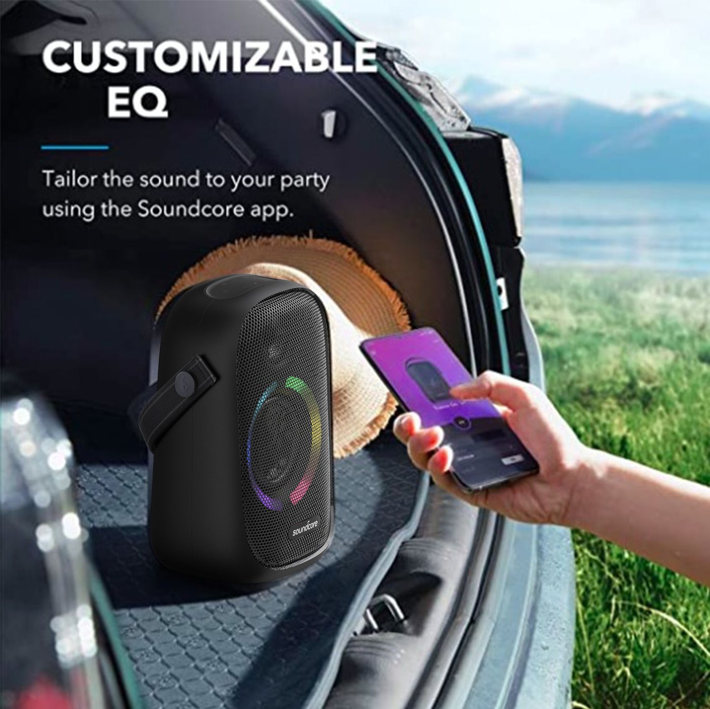 Soundcore Rave Neo Bærbar partyhøyttaler