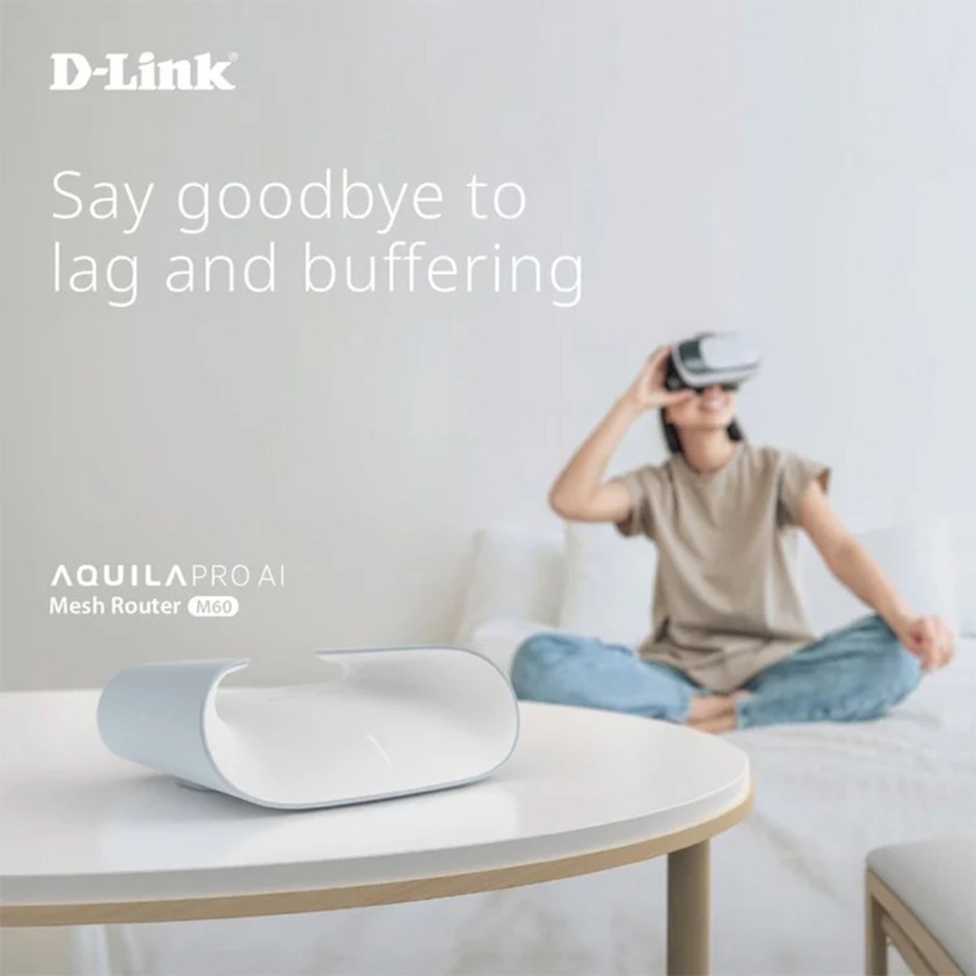 D-Link Aquila Pro AI AX6000 Wifi 6 Smart Mesh-router