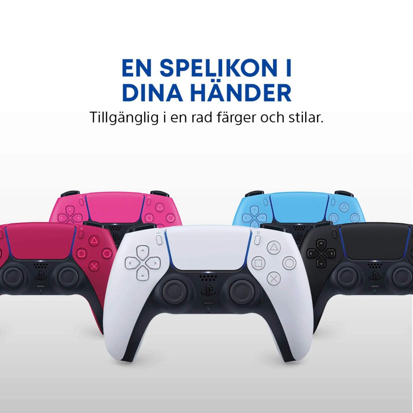 Sony DualSense V2 Trådlös handkontroll Blå