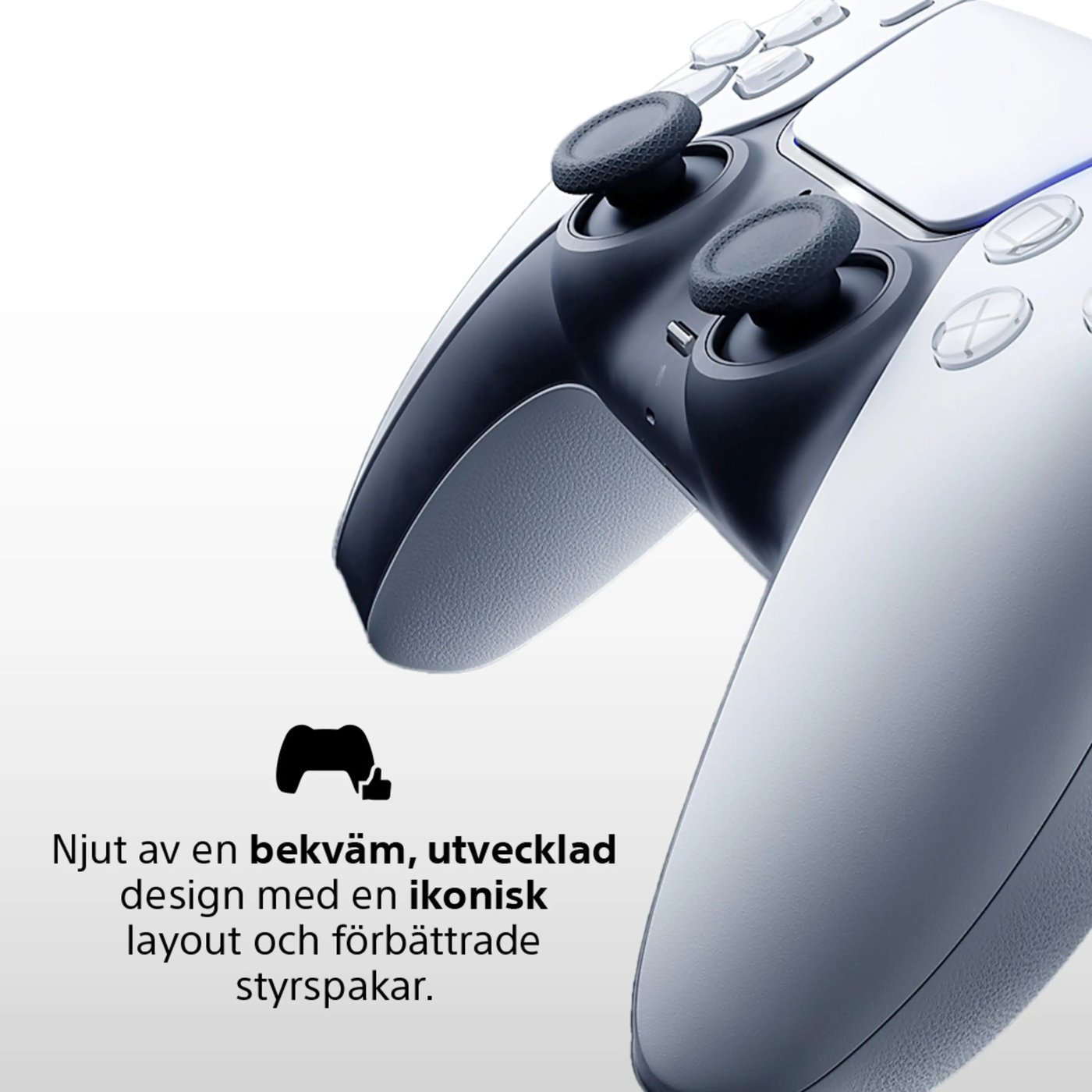 Sony DualSense V2 Trådlös handkontroll Blå
