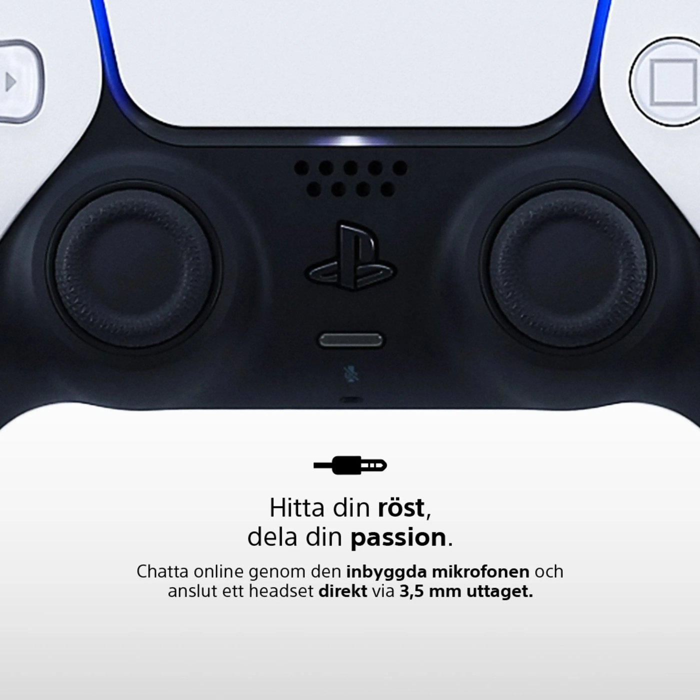 Sony DualSense V2 Trådlös handkontroll Blå