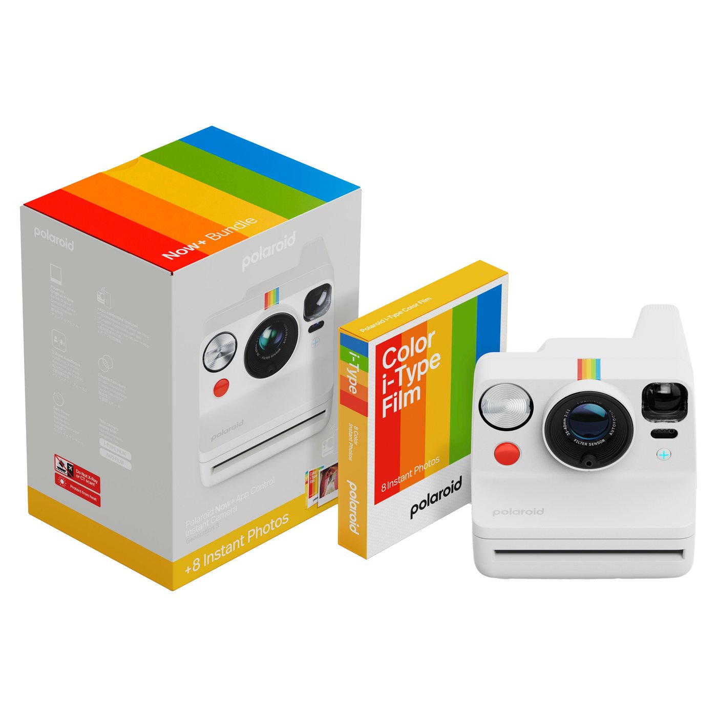 Polaroid Now+ Gen 3 White med film