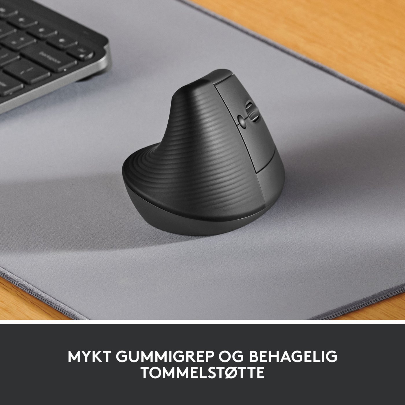 Logitech Lift Vertikal datamus Graphite