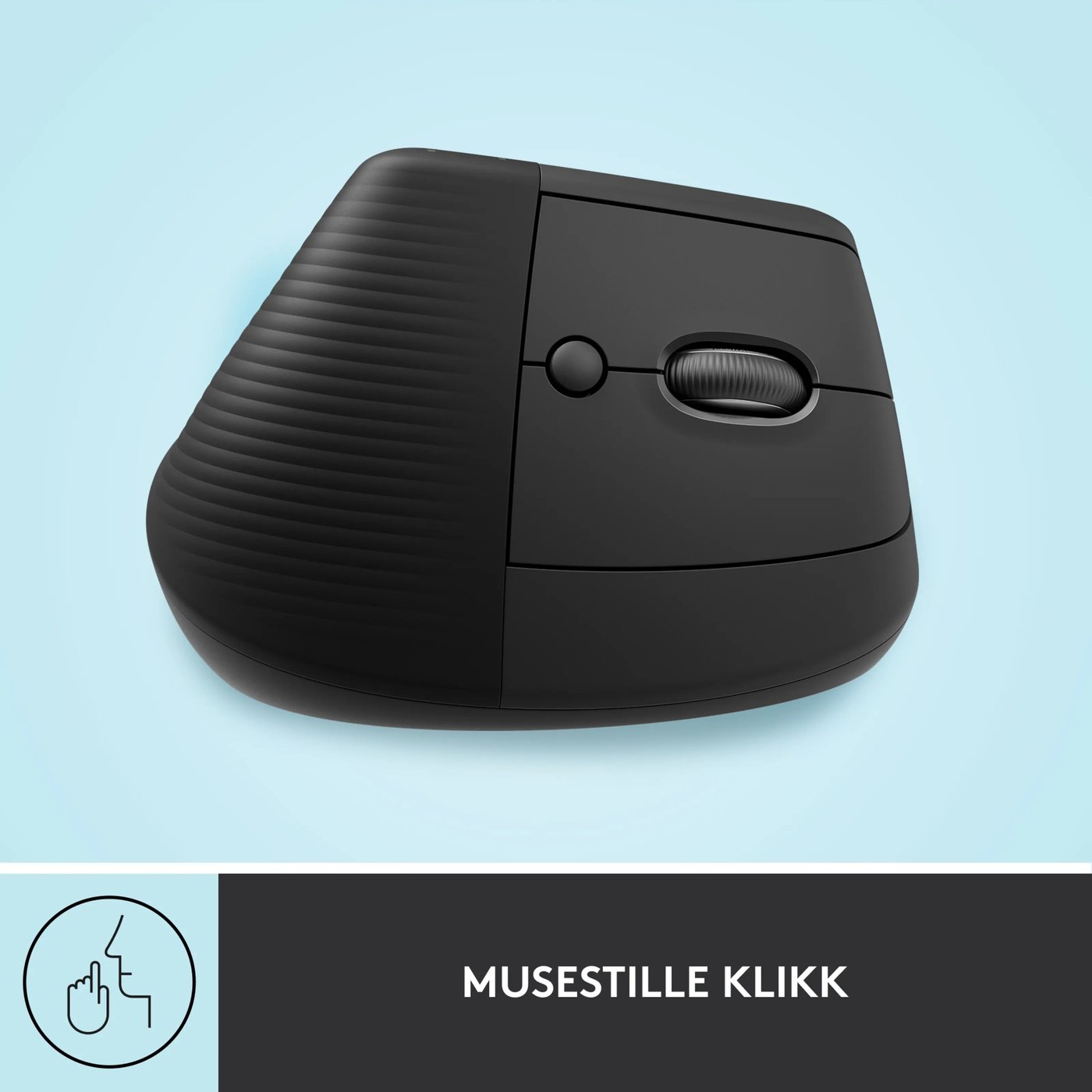 Logitech Lift Vertikal datamus Graphite