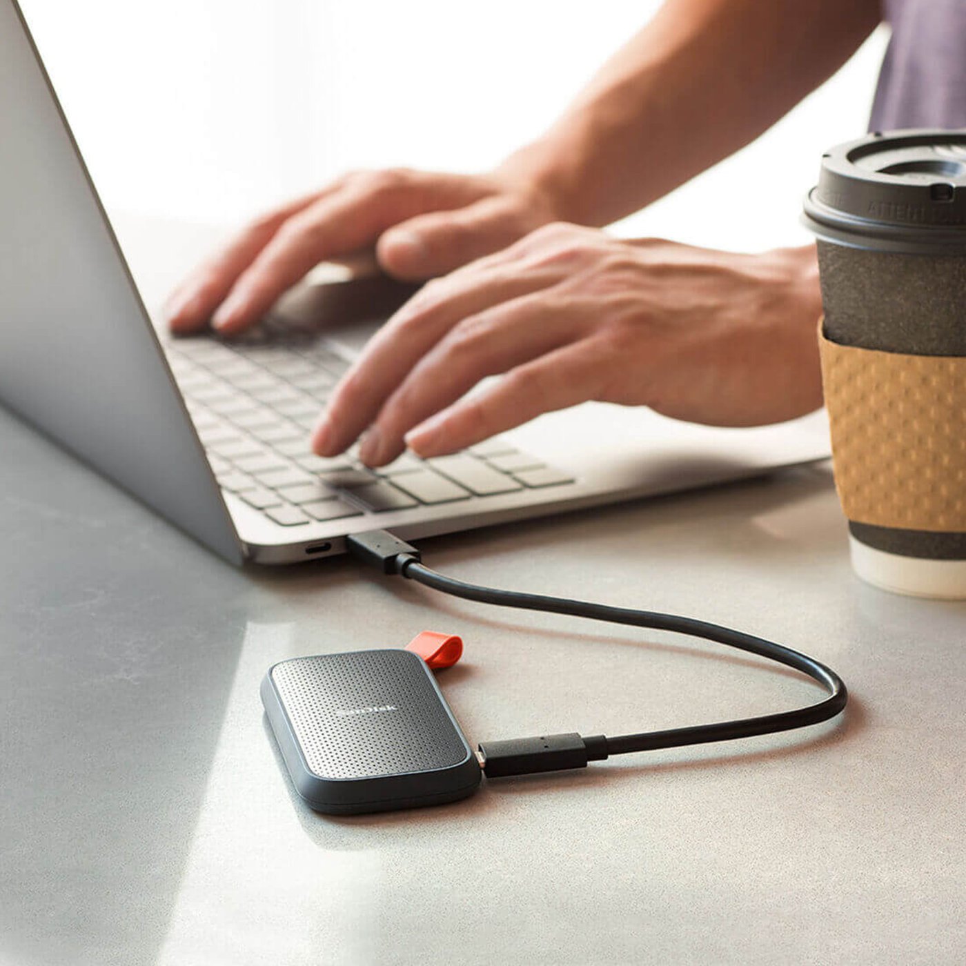 Sandisk Portabel SSD-hårddisk 2 TB