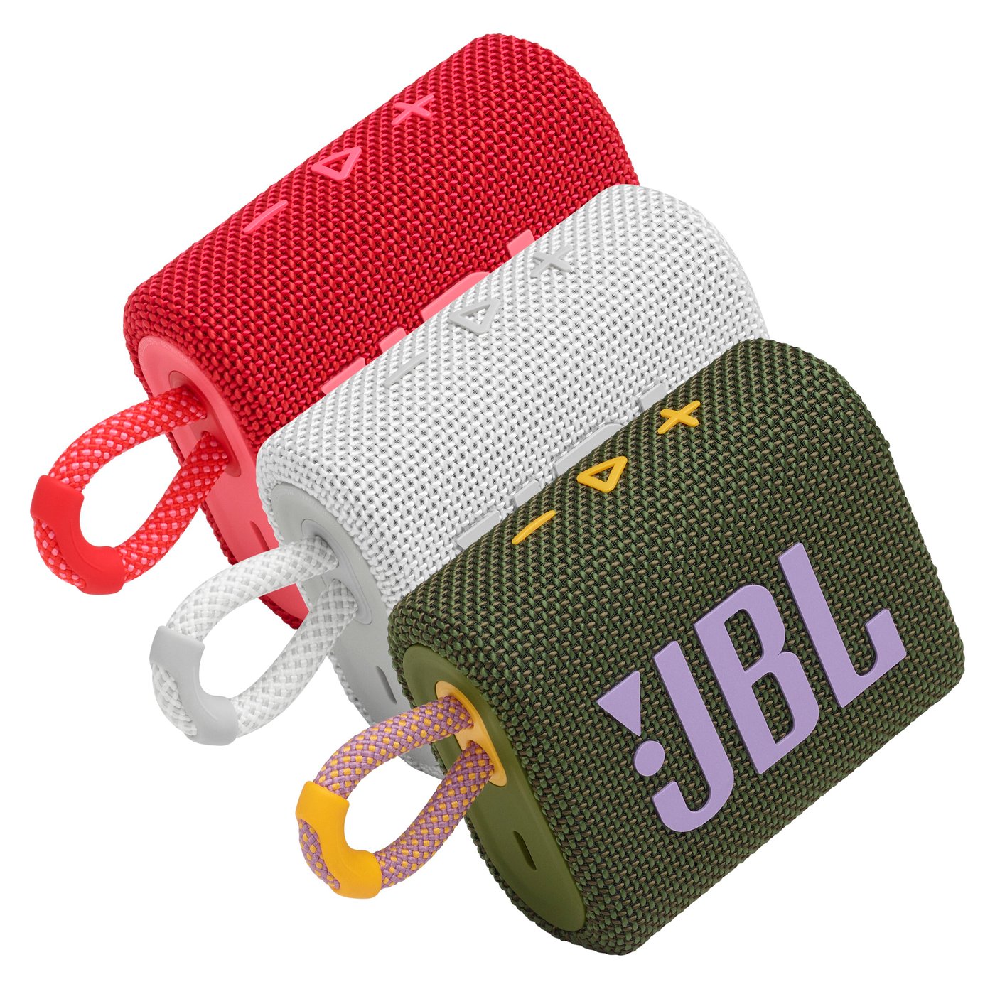 JBL Go 3 Trådløs høyttaler Hvit