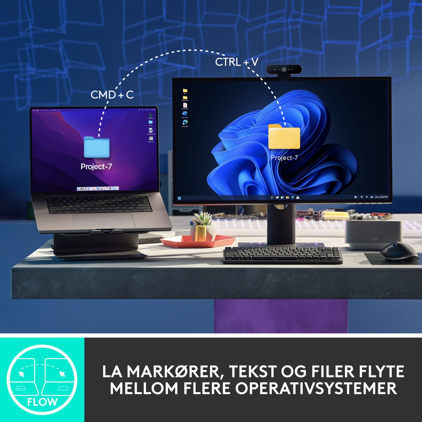 Logitech Mx Master 3s Trådløs datamus Graphite