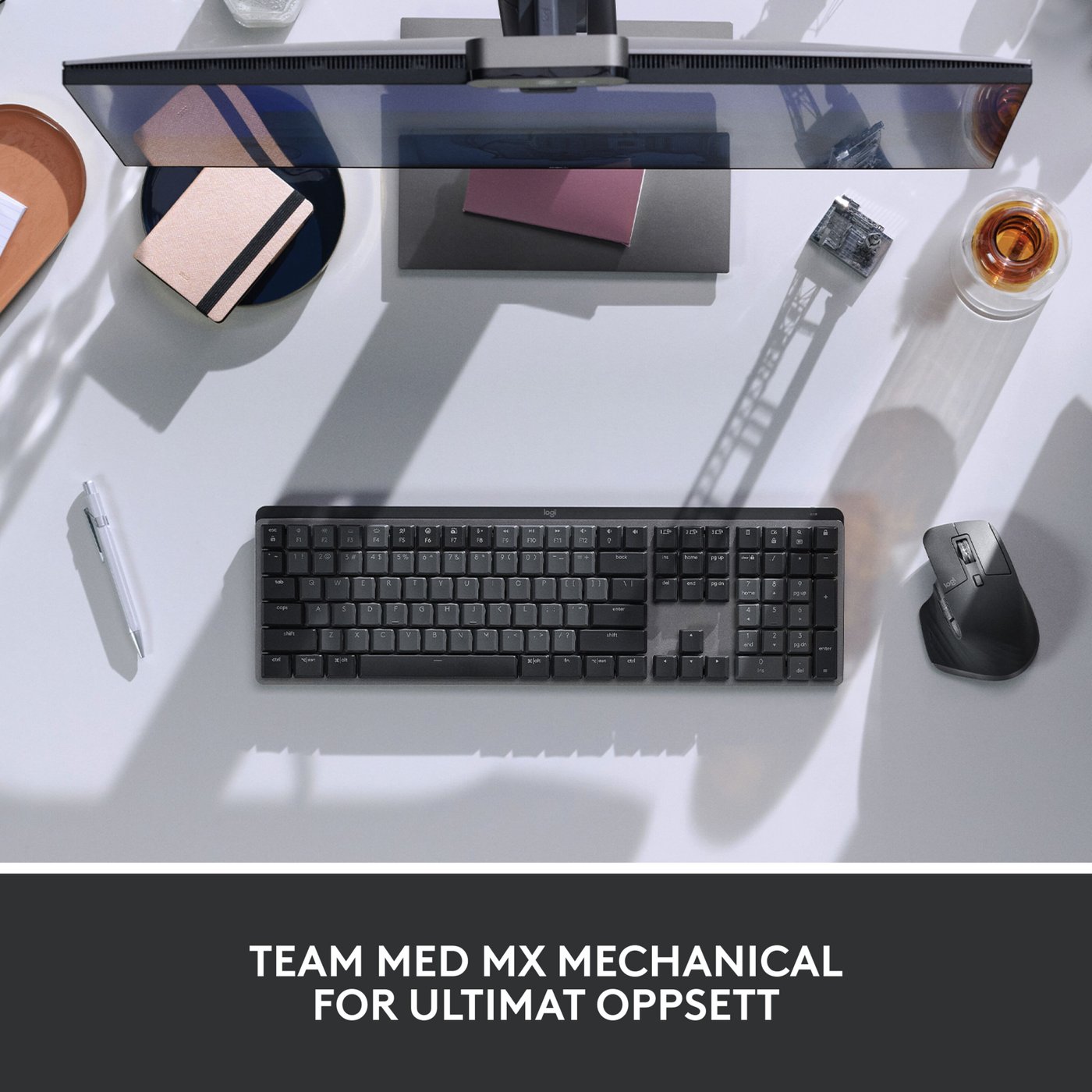 Logitech Mx Master 3s Trådløs datamus Graphite