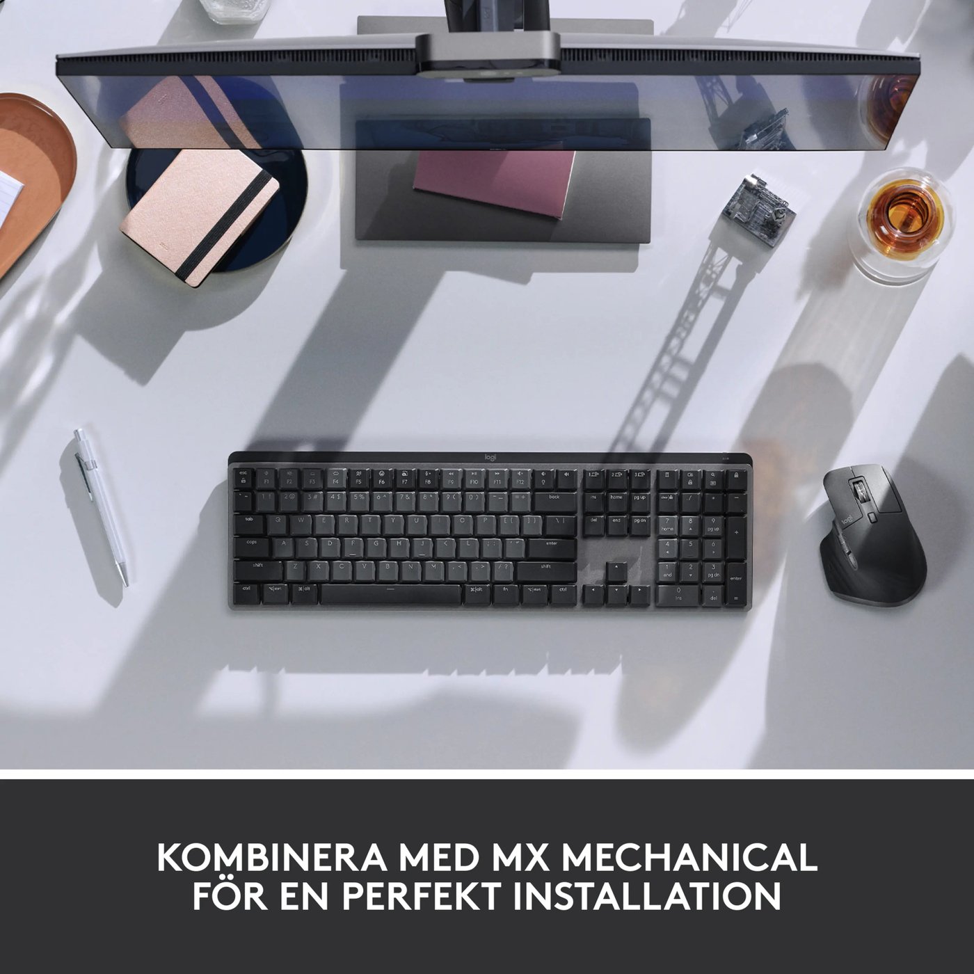 Logitech Mx Master 3s Trådlös datormus Graphite
