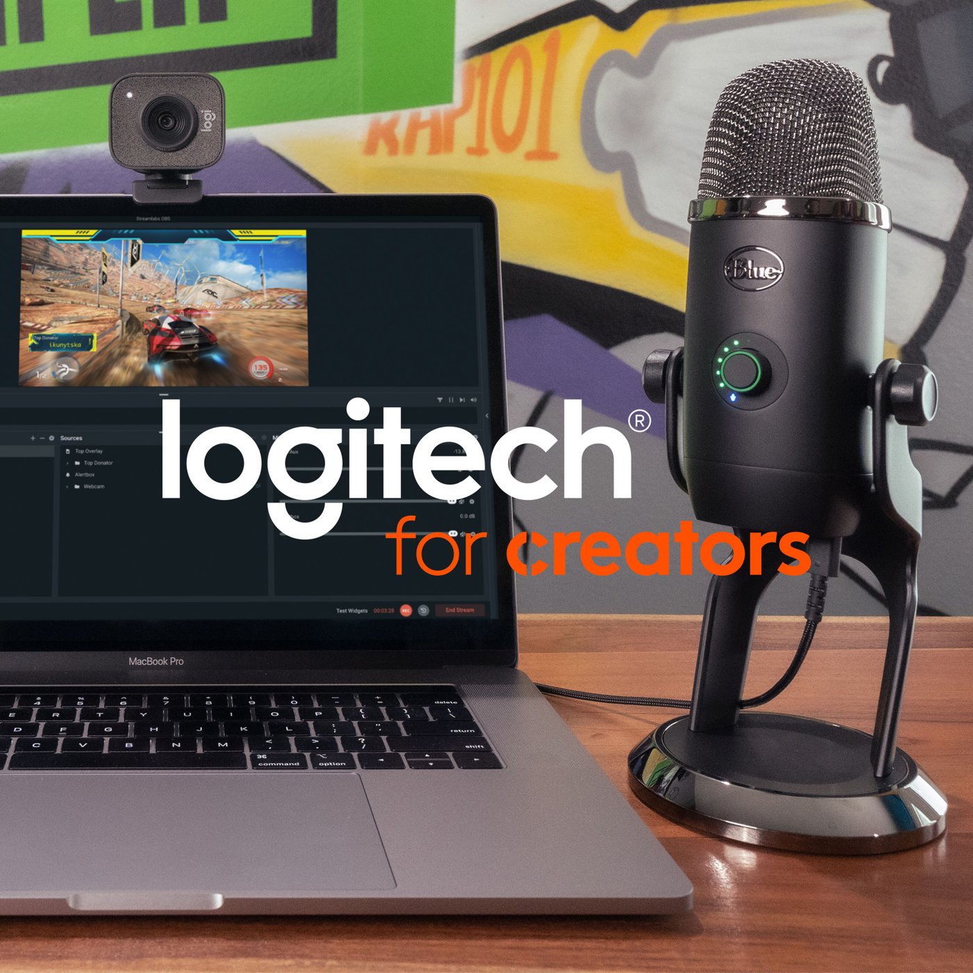 Logitech C Streamcam webbkamera