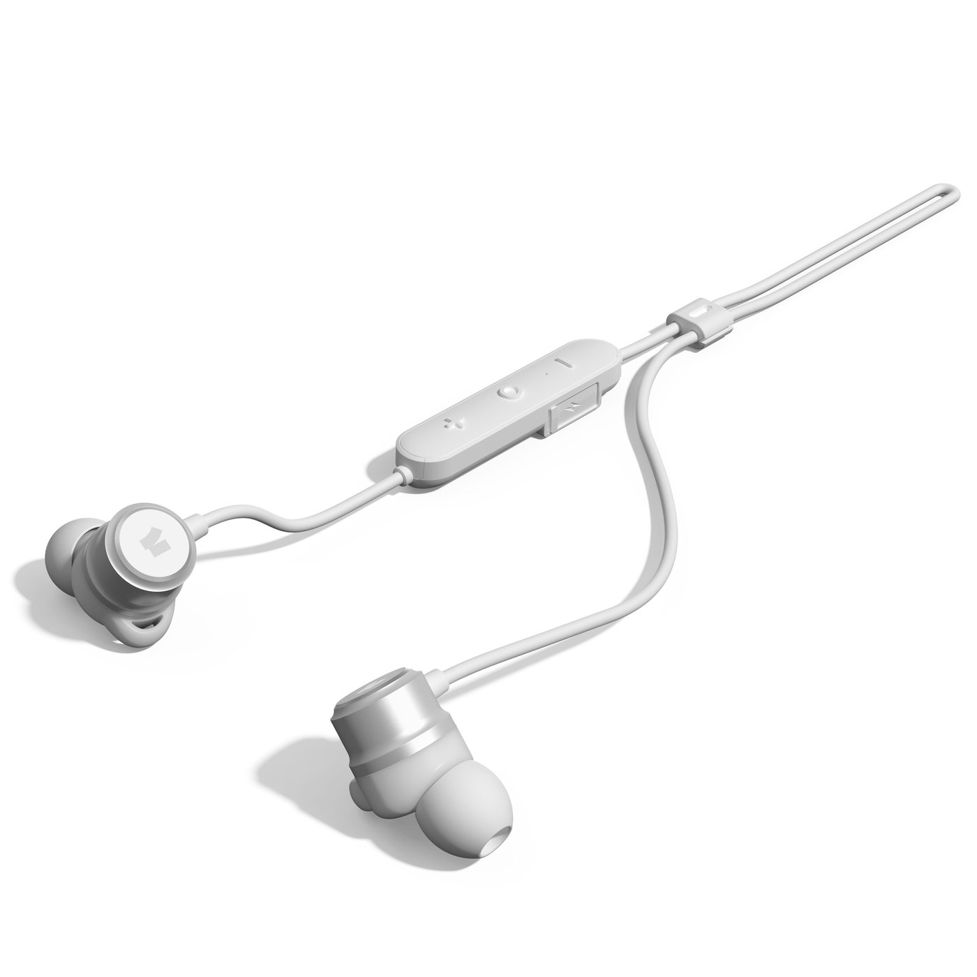 Nomadelic Trådløse hodetelefoner Solo 204 Hvit