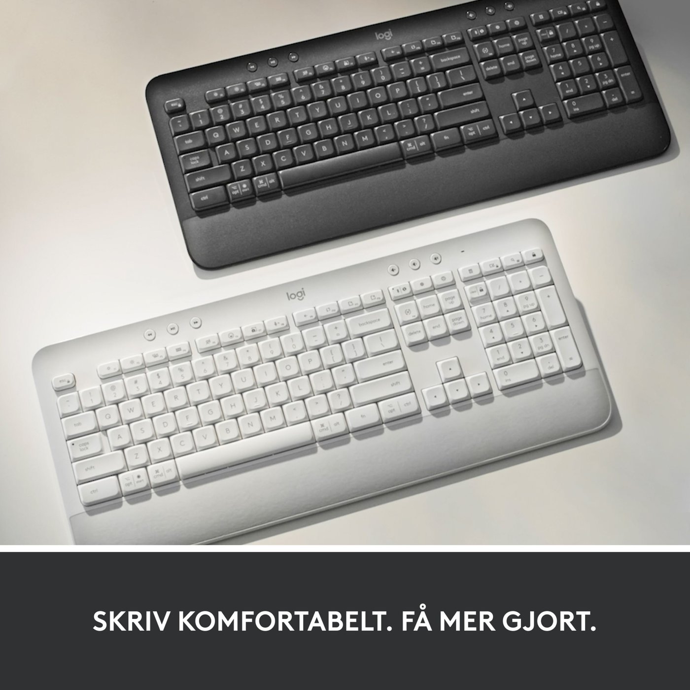 Logitech Signature K650 Trådløst tastatur Graphite