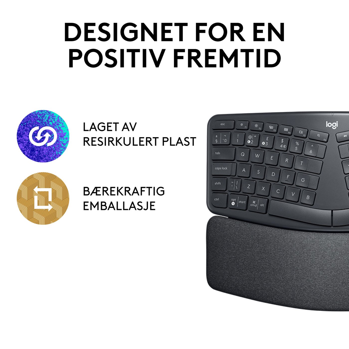 Logitech Ergo K860 Ergonomisk tastatur