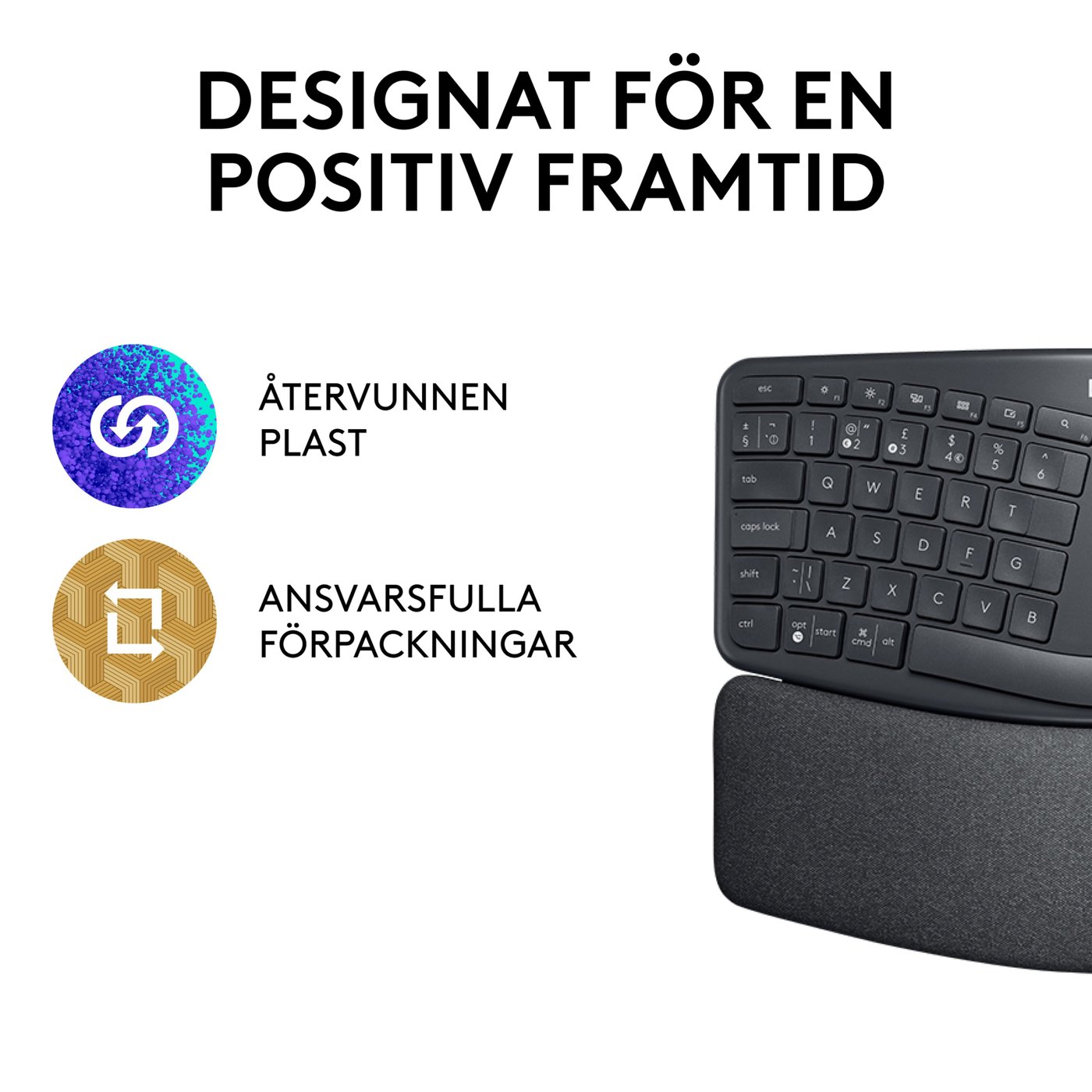 Logitech Ergo K860 Ergonomiskt tangentbord
