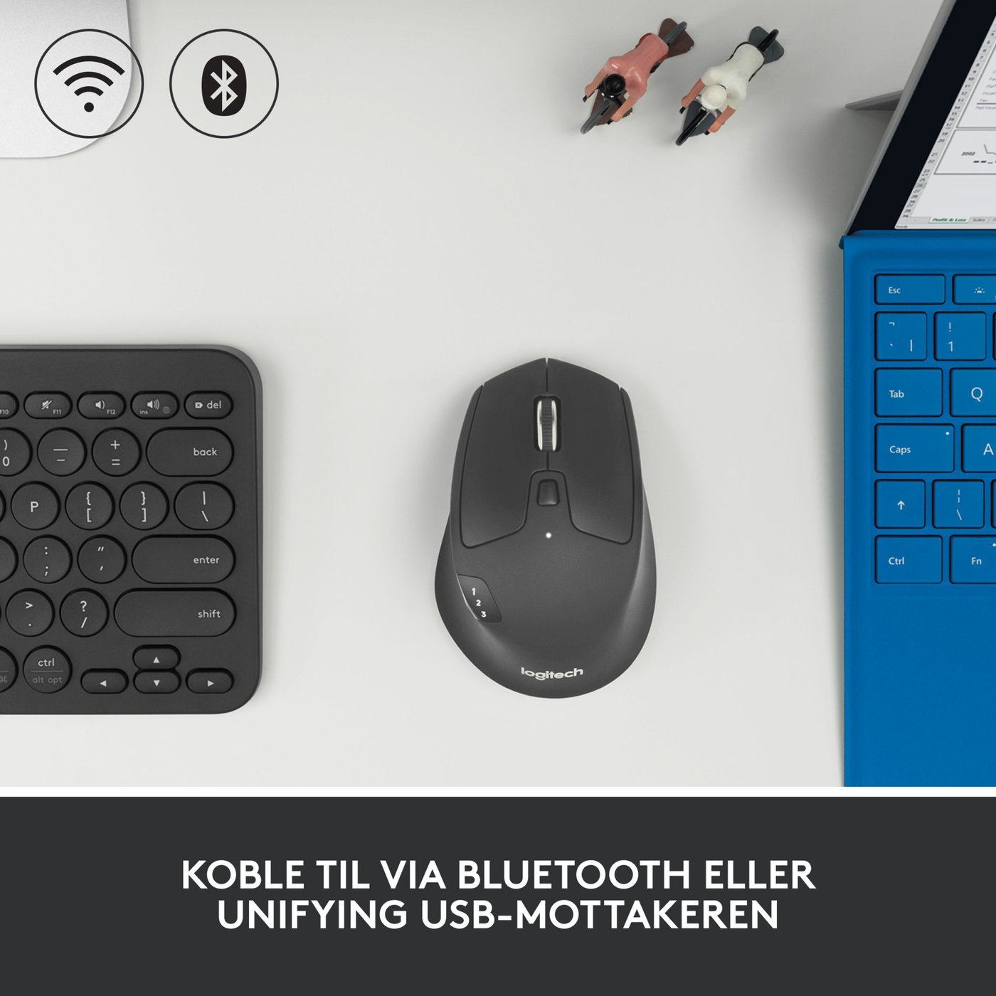 Logitech M720 Trådløs datamus