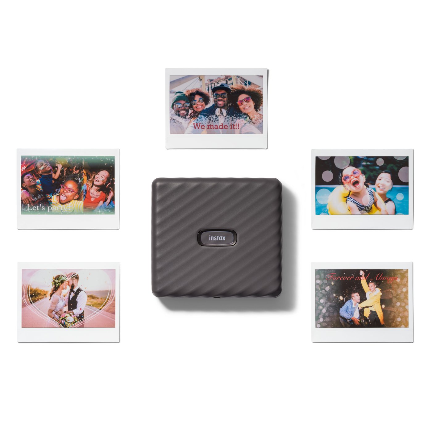 Fujifilm instax Link WIDE grå startpaket