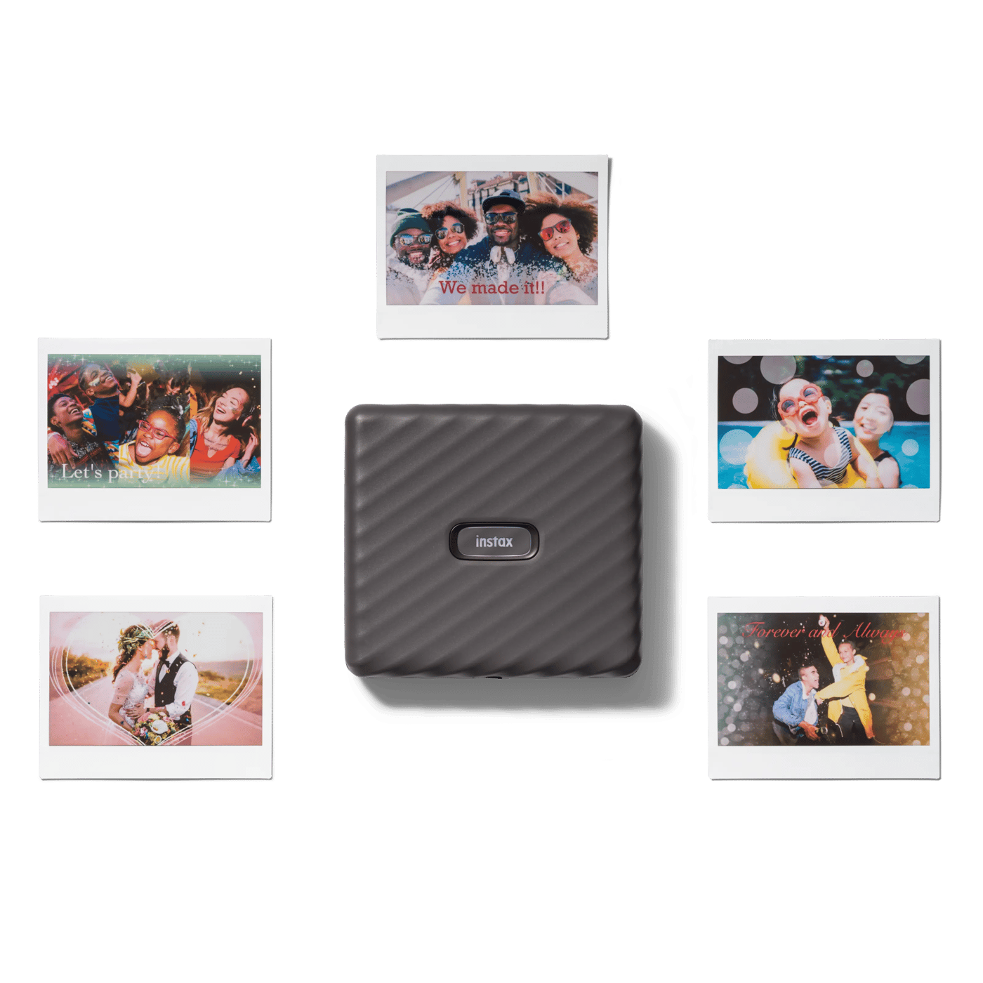 Fujifilm instax Link WIDE grå inkludert 10-pk. film