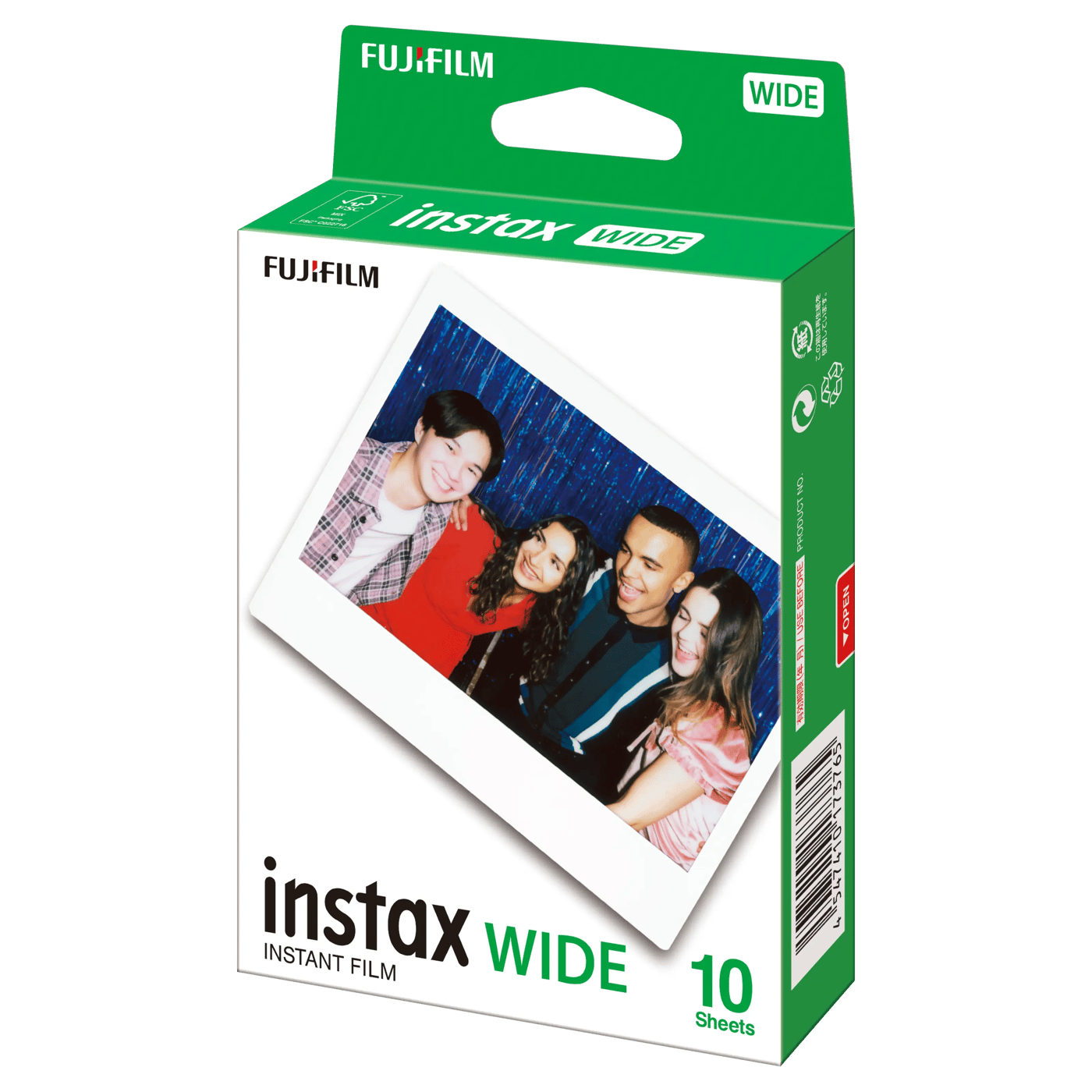 Fujifilm instax Link WIDE grå inkludert 10-pk. film