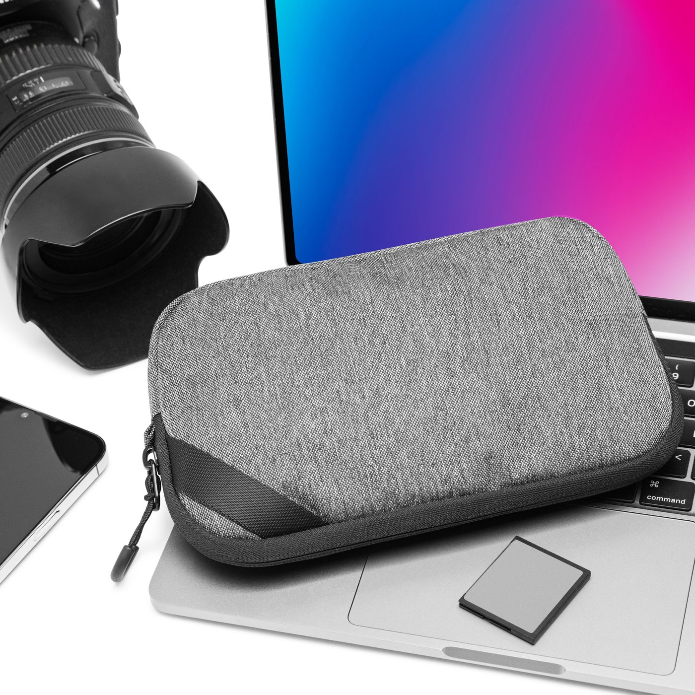 Linocell Tech Bag Slimline Oppbevaringsveske for teknologi