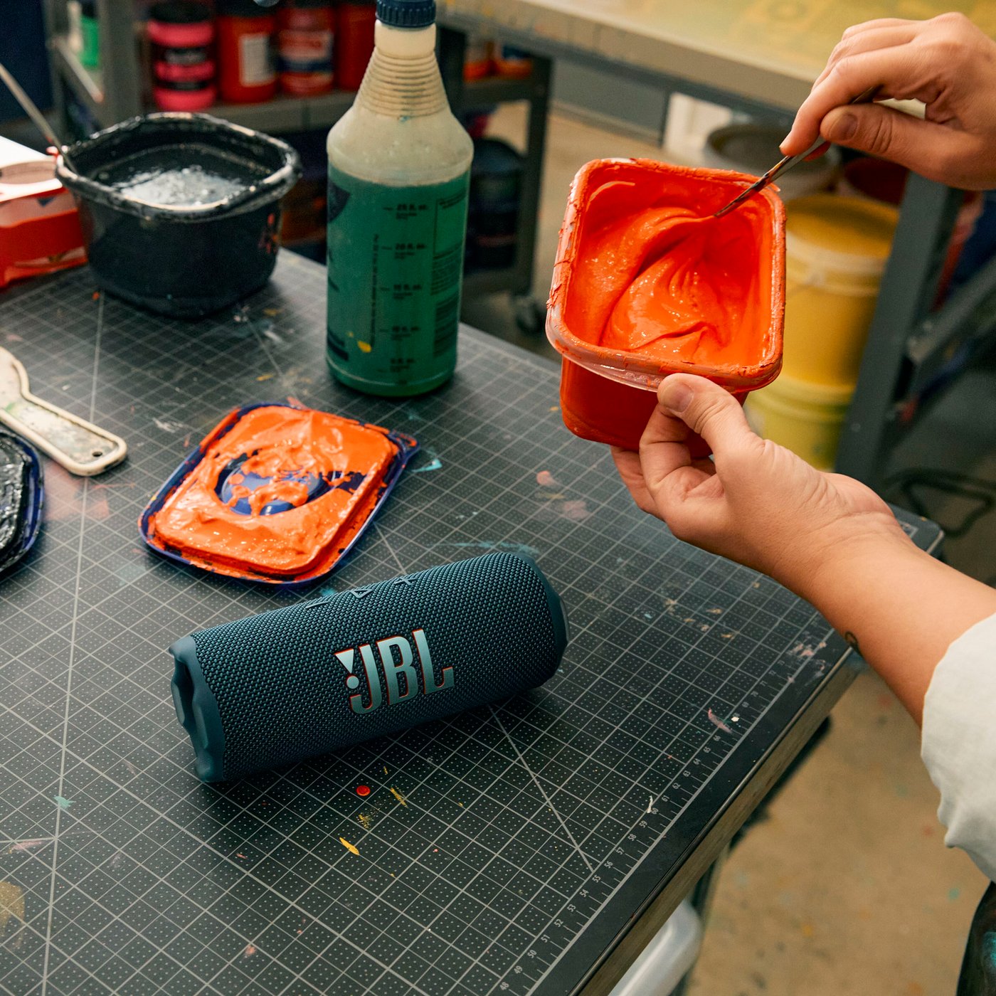 JBL Flip 7 Portabel trådlös högtalare Blå