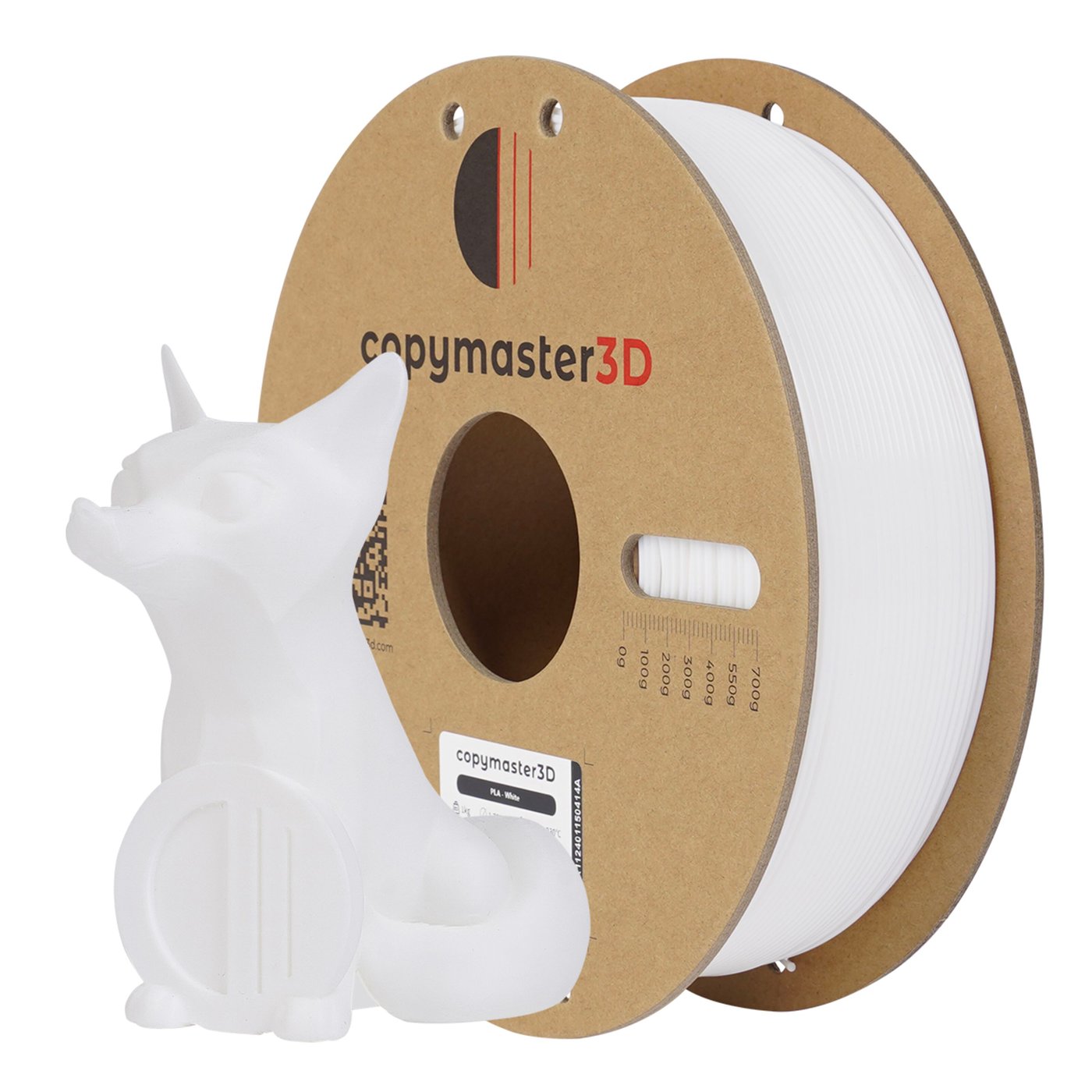 Copymaster3D PLA-filament för 3D-skrivare 1,75 mm Vit